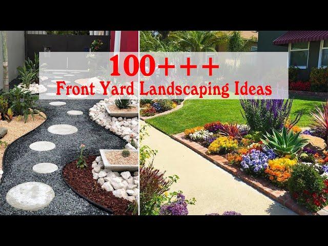 100 Simple and Wonderful Front Yard Landscaping Ideas On A Budget