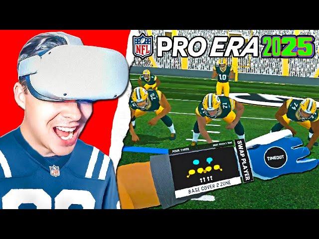 First Look at DEFENSE In NFL Pro Era 2025 - The BEST Virtual Reality NFL Experience!