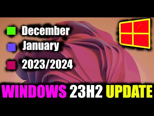 Windows 11 Update 23H2 January 2024 what changes does it bring