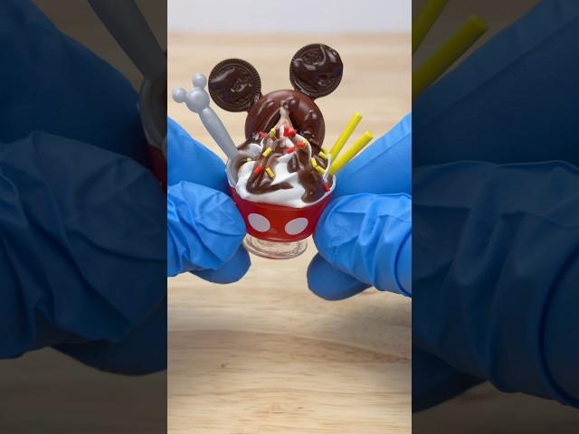 Create a Mini Brands Disney Snacks Mickey Parfait with me! 
