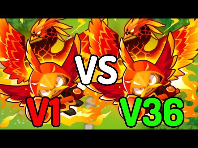 Old V1.0 Wizard Lord Phoenix VS  New V36.0 Wizard Lord Phoenix