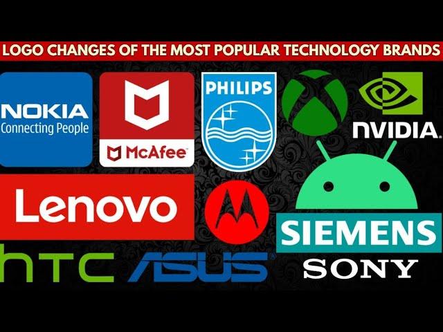 Logo Changes of the Most Popular Technology Brands