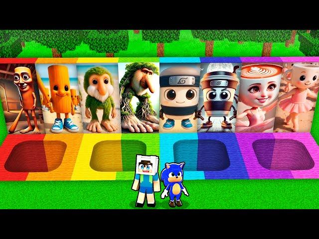 YANLIŞ ITALIAN BRAINROT ÇUKURUNU SEÇERSEN ÖLÜRSÜN  Minecraft