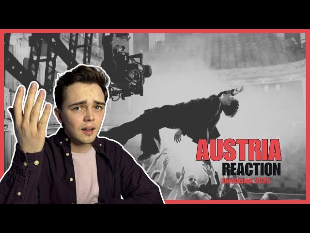 JJ - WASTED LOVE |  AUSTRIA | EUROVISION 2025 (REACTION)