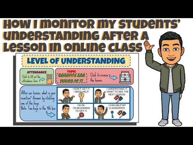 How to Monitor Students Understanding After a Lesson in Online Class