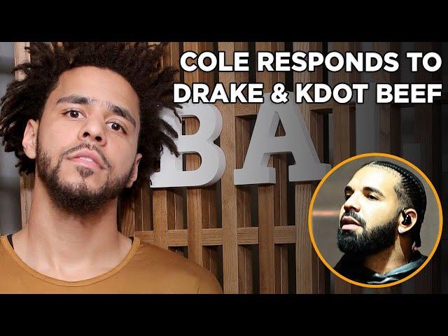 J.Cole Addresses Drake & Kendrick Beef In New Song After Bowing Out Feud