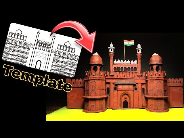 How to Make Red Fort | Template Link in Description