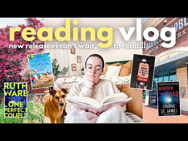 reading new releases + 5 star reads  |  cozy reading vlog