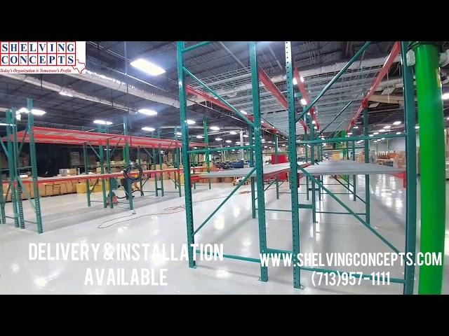 SHELVING CONCEPTS -  PALLET RACK INSTALLATION