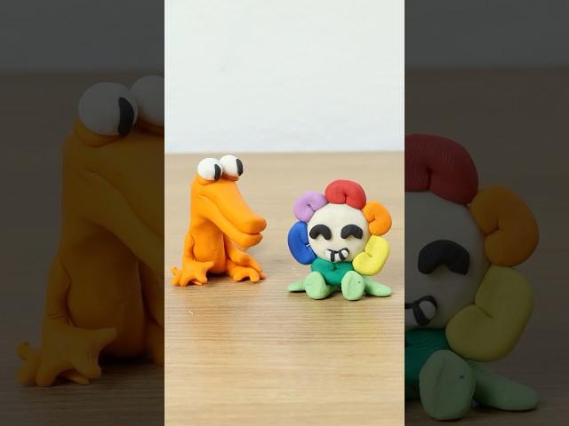 Rainbow Friends made Dandy from Dandy's World!!! #rainbowfriends #dandysworld #roblox