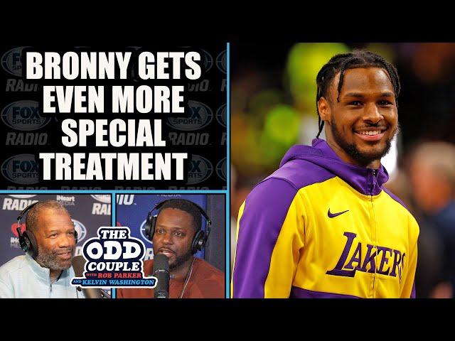 Lakers & LeBron have Gone Too Far With Special Treatment For Bronny James | THE ODD COUPLE