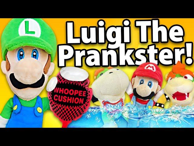 Crazy Mario Bros: Luigi The Prankster!