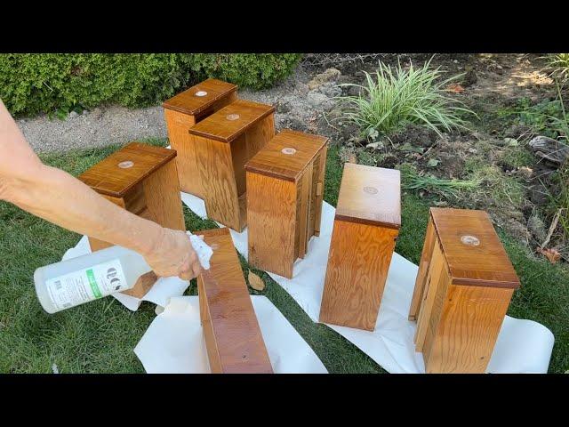 She sprays old drawers for this BRILLIANT furniture idea!