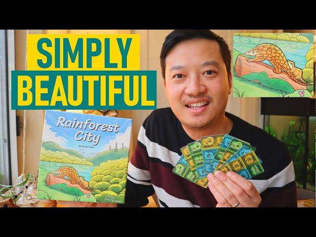 A Beautiful BEGINNER Board Game - Rainforest City Review