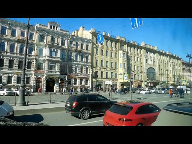 Автобусная экскурсия по Санкт- Петербургу 1 часть