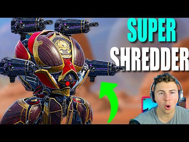 WHY Does No One Use The SHREDDER Weapons? MAX Level Shredder TEARING Through Robots | War Robots