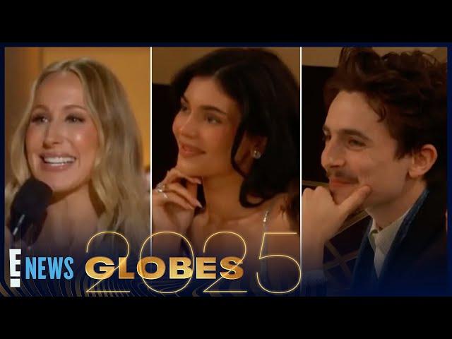 Kylie Jenner REACTS to Timothée Chalamet Digs During Nikki Glaser’s 2025 Golden Globe Monologue | E!