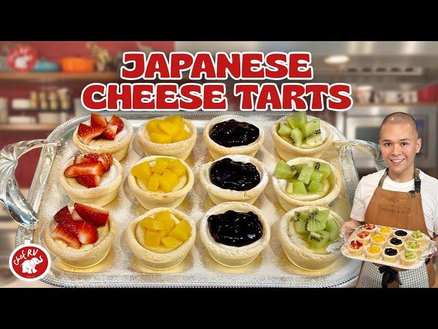 CHEF RV’s HOMEMADE JAPANESE CHEESE TARTS