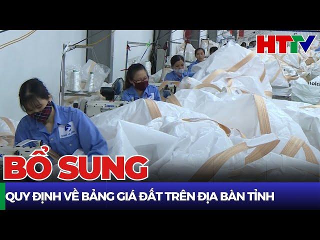 Giá đất Hà Tĩnh tăng hay hạ? | Hà Tĩnh TV