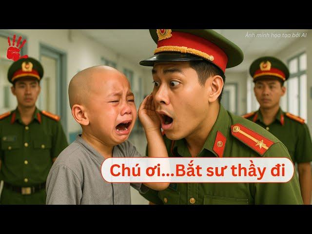 Chú Tiểu 7 Tuổi Đến Đồn Công An Xin Bắt Sư Thầy Trụ Trì – Câu Nói Khiến Tất Cả Im Lặng