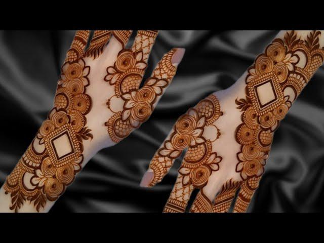 Trending Arabic Mehndi Designs For Begginer l Easy Simple Mehndi Design For Hand l New Mehndi Design