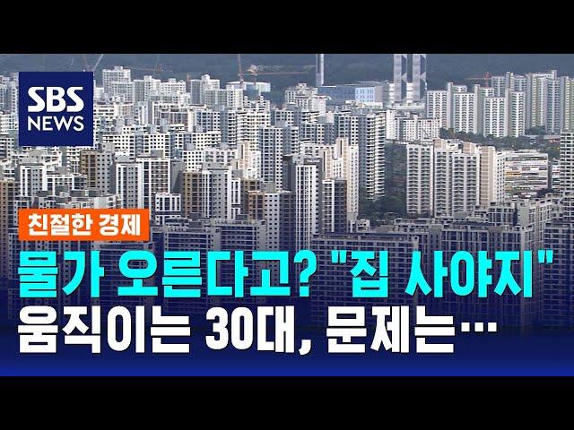 물가 오른다고? "집 사야지"…움직이는 30대, 문제는 / SBS / 친절한 경제