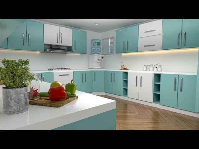 How to make a kitchen Sketchup +vray 5.2... part 2