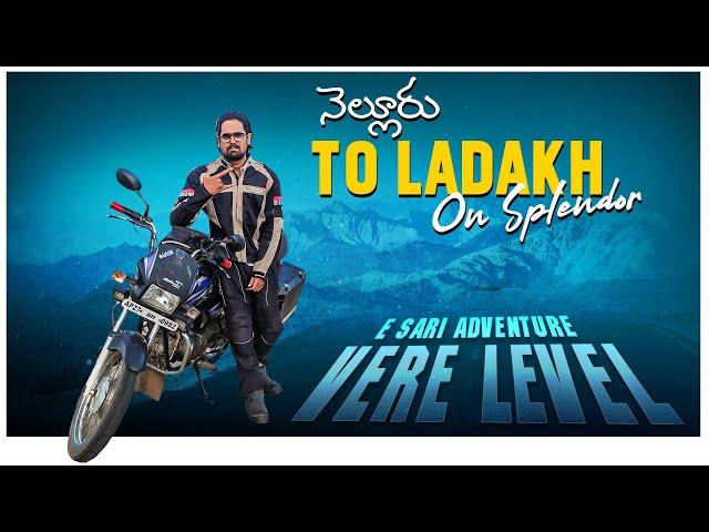 Nellore To Ladakh On Splendor Plus || మొదటి రోజే  Full Adventures || Day -1 || Nellore To KamaReddy