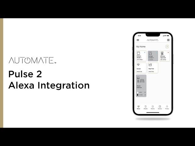 Automate | Pulse 2 Alexa Integration