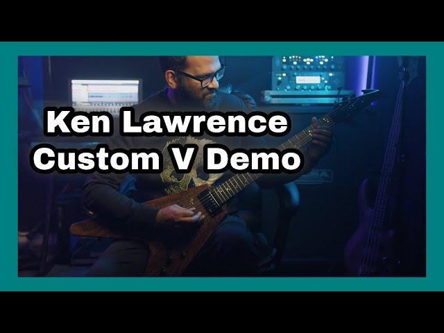 Ken Lawrence Guitar | Rare Custom Flying V Demonstration