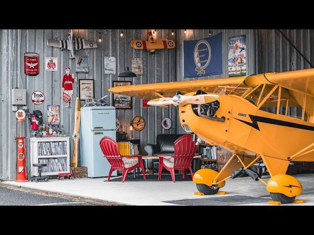 The Ultimate Spot, a Vintage Airplane Hangar. Where my 1941 J3 Cub Lives.