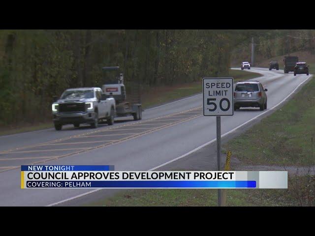 Pelham City Council approves development project