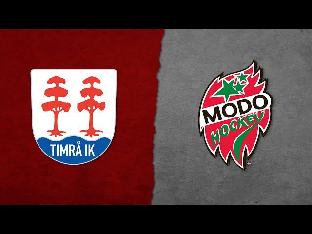 Highlights: Timrå IK - MoDo Hockey