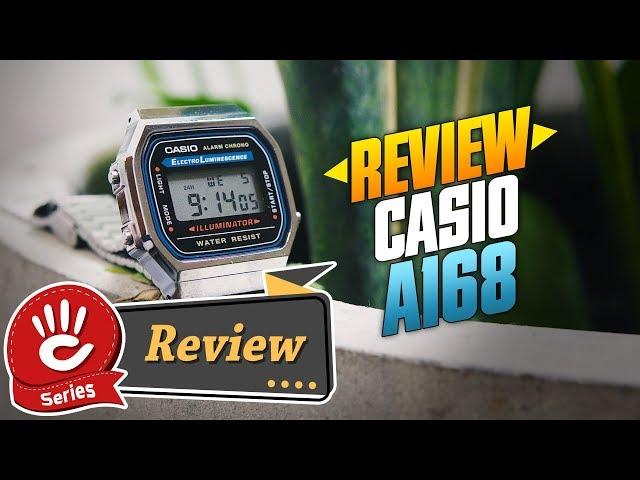 Đồng Hồ Casio Nam Nữ A168WA Chính Hãng Giá Rẻ Dưới 1 Triệu Đồng | Casio Review #19