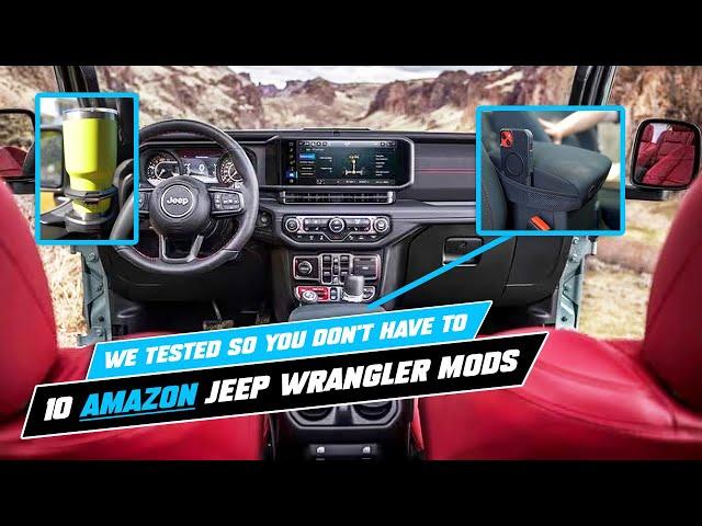 Testing 10 more AMAZON Jeep Wrangler JL Accessories