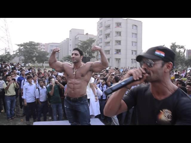 India's Best Body Builder Virendra Singh Ghuman vs sahil khan with EPIE Entertainment. @#sahilkhan