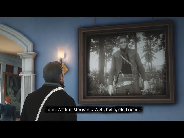 John's reaction to seeing a photo of Arthur is really sad