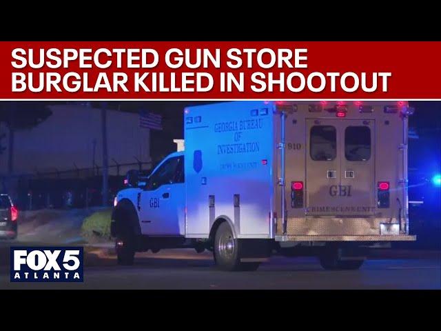 Police update deadly shootout with burglary suspect | FOX 5 News