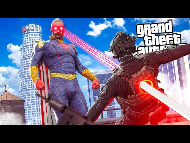 HOMELANDER JOINS THE COPS in GTA 5 RP!