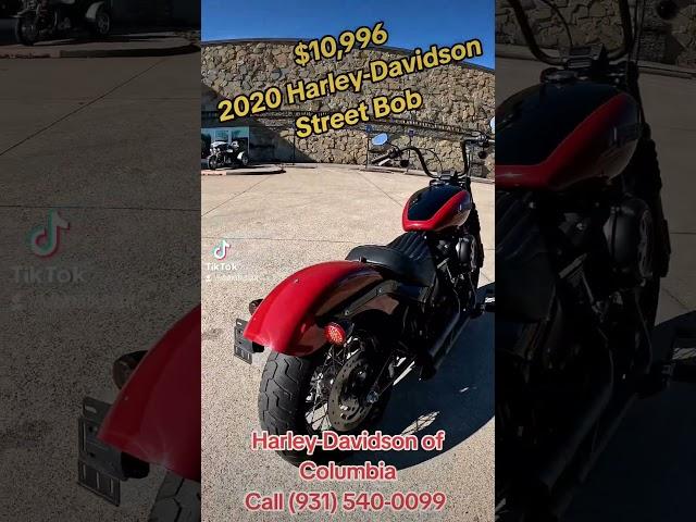 Harley Street Bob $10,996 softailchad.com