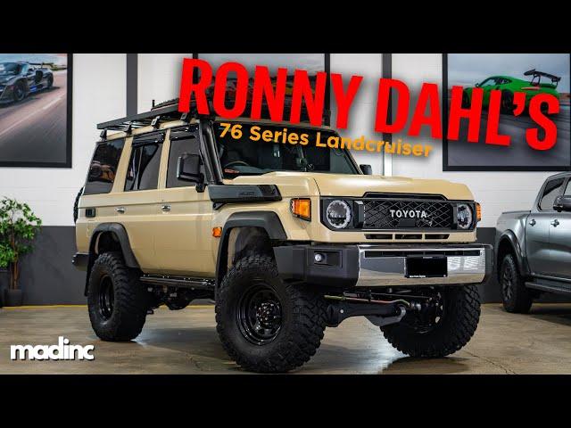 Ronny Dahl’s 76 Series Landcruiser - XPEL Stealth Paint Protection Film