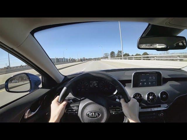 2018 Kia Stinger 2.0T AWD - POV First Impressions (Binaural Audio)