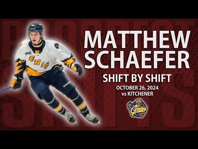 Matthew Schaefer vs Kitchener | Oct 26 2024