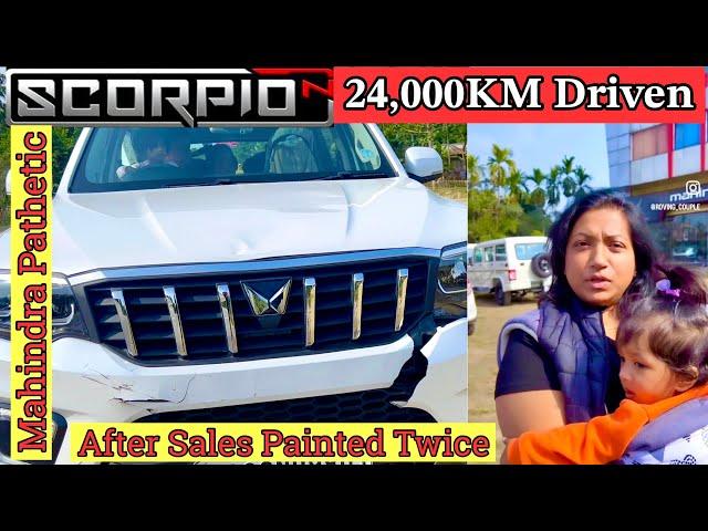 Mahindra ScorpioN Service Issues | 24K Ownership Experience | Mahindra Paint Fault | Roving Couple