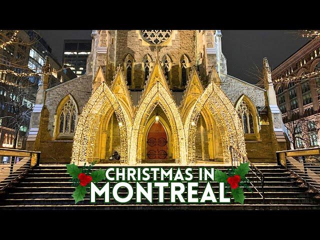 Montreal at Christmastime is Something Special