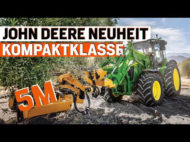 John Deere Neuheit: Kompakttraktor 5m bekommt nicht nur neues Getriebe