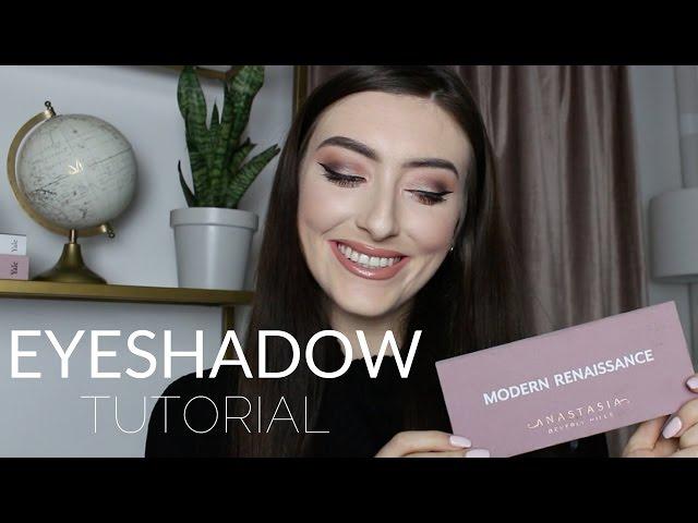 MODERN RENAISSANCE PALETTE TUTORIAL  - NIGHT OUT EYESHADOW | Kaelin Fox