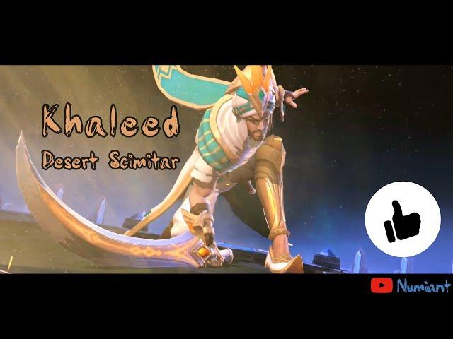 Khaleed, the Desert Scimitar - Mobile Legends | Skills Spotlight | Numiant