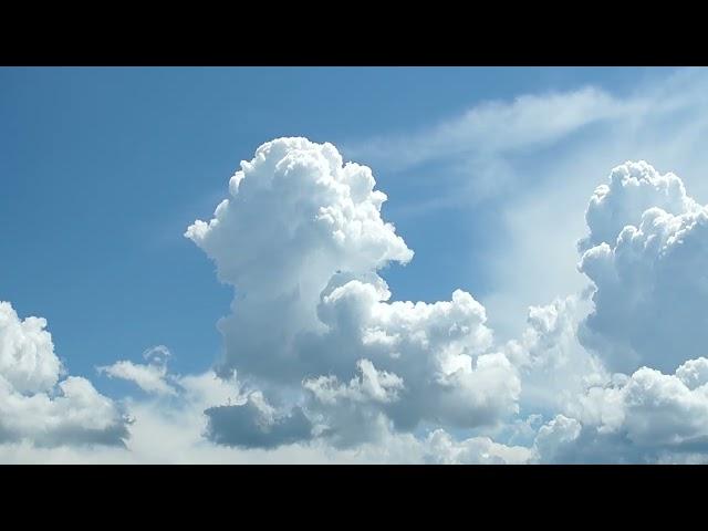 Clouds sky blue free stock video  Free for use & download