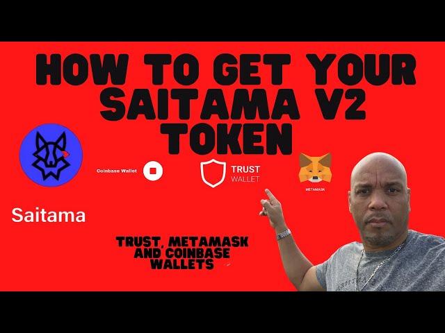 How To Add  Saitama V2 Token To Trust, Metamask And Coinbase Wallets.